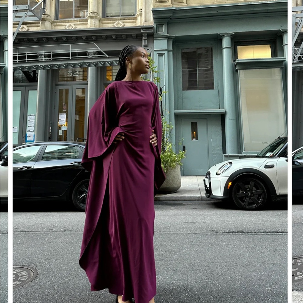 ESMÉ NEW YORK Berry Kaftan Dress - Picture 2 of 4